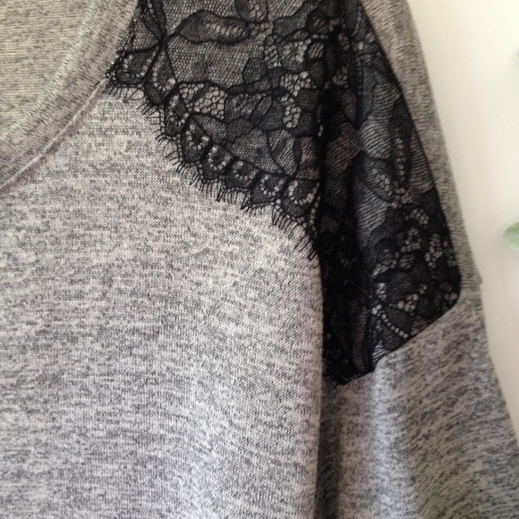 A. Byer Women's Lace Marled Knit Top size XL - Picture 3 of 7